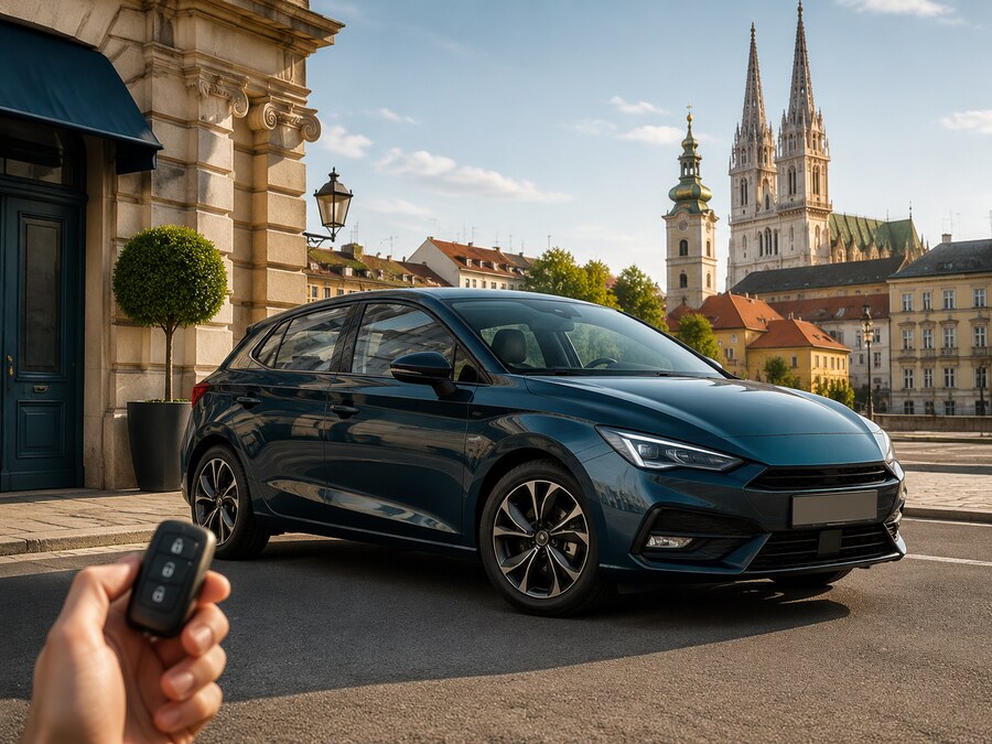 Automobil za najam u središtu Zagreba